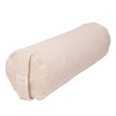 Bolster eco jute bruin rond - pure