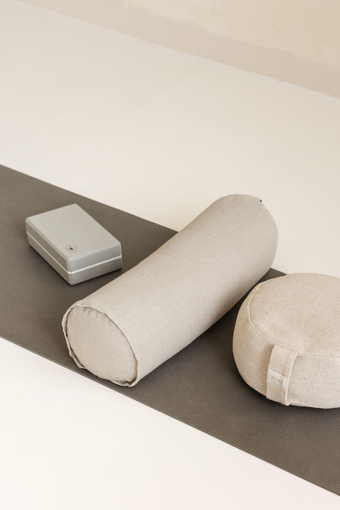 Bolster eco hennep rond - Pure 2/5