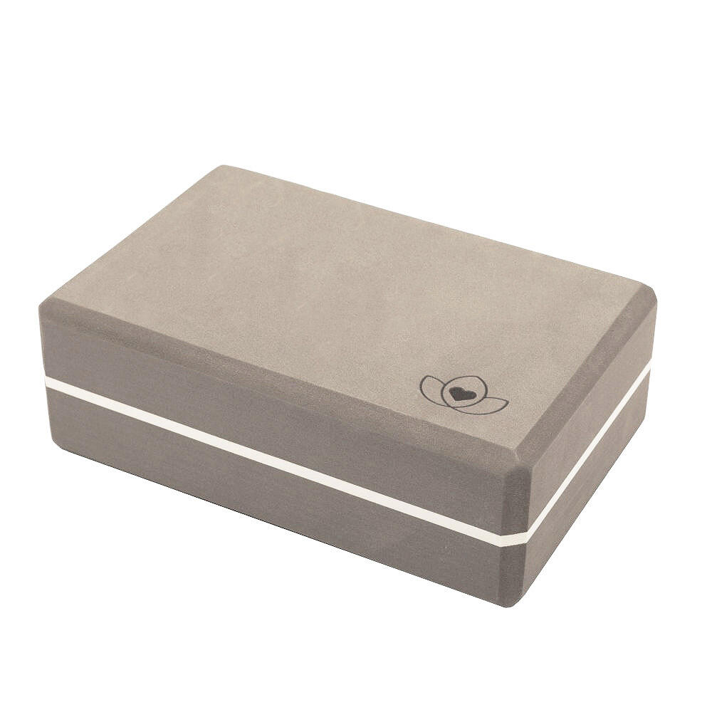 Lotus Yoga blok high density taupe 3/5