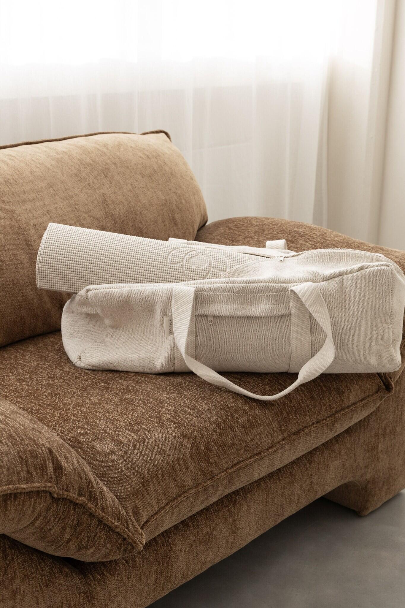 Luxe yogatas hummer jute naturel - Pure 2/5