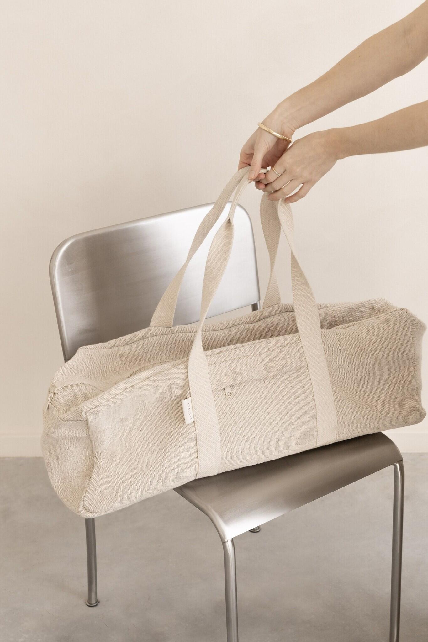 Luxe yogatas hummer jute naturel - Pure 4/5
