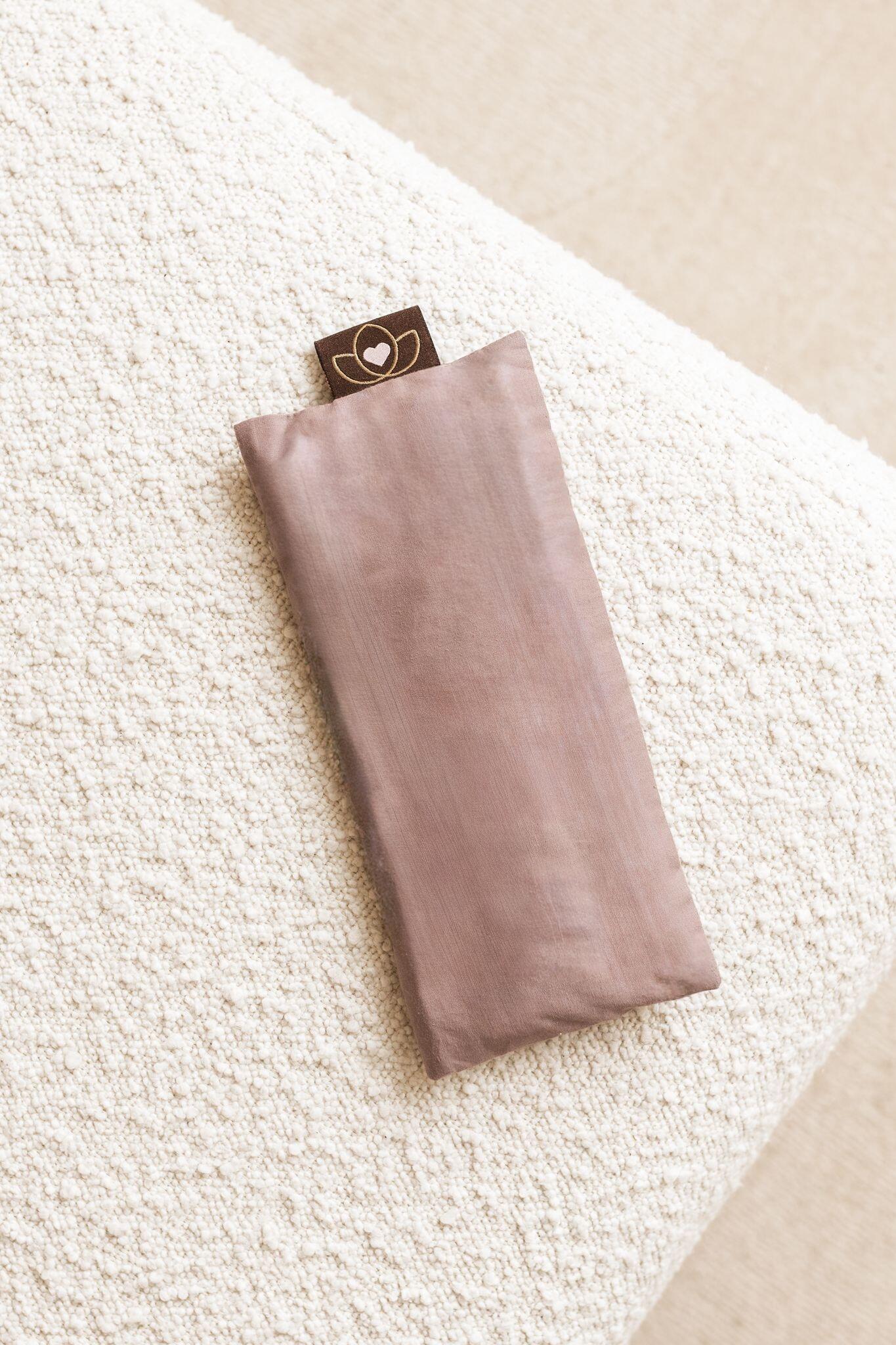 Lotus Oogkussen lavendel taupe eco 3/5