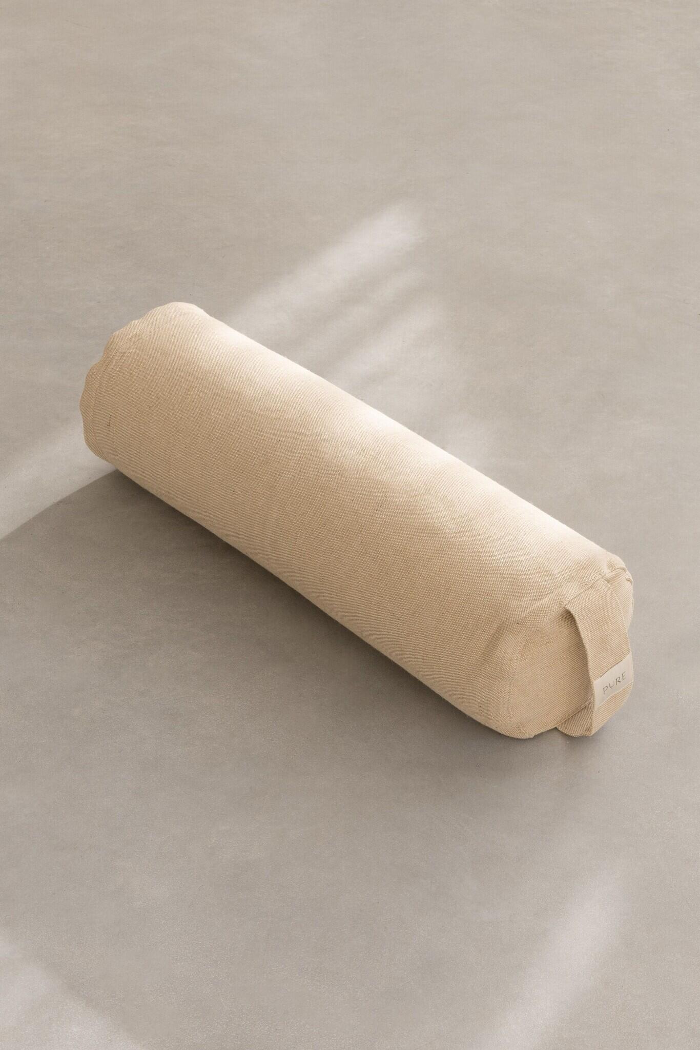 Bolster eco jute bruin rond - Pure 3/5