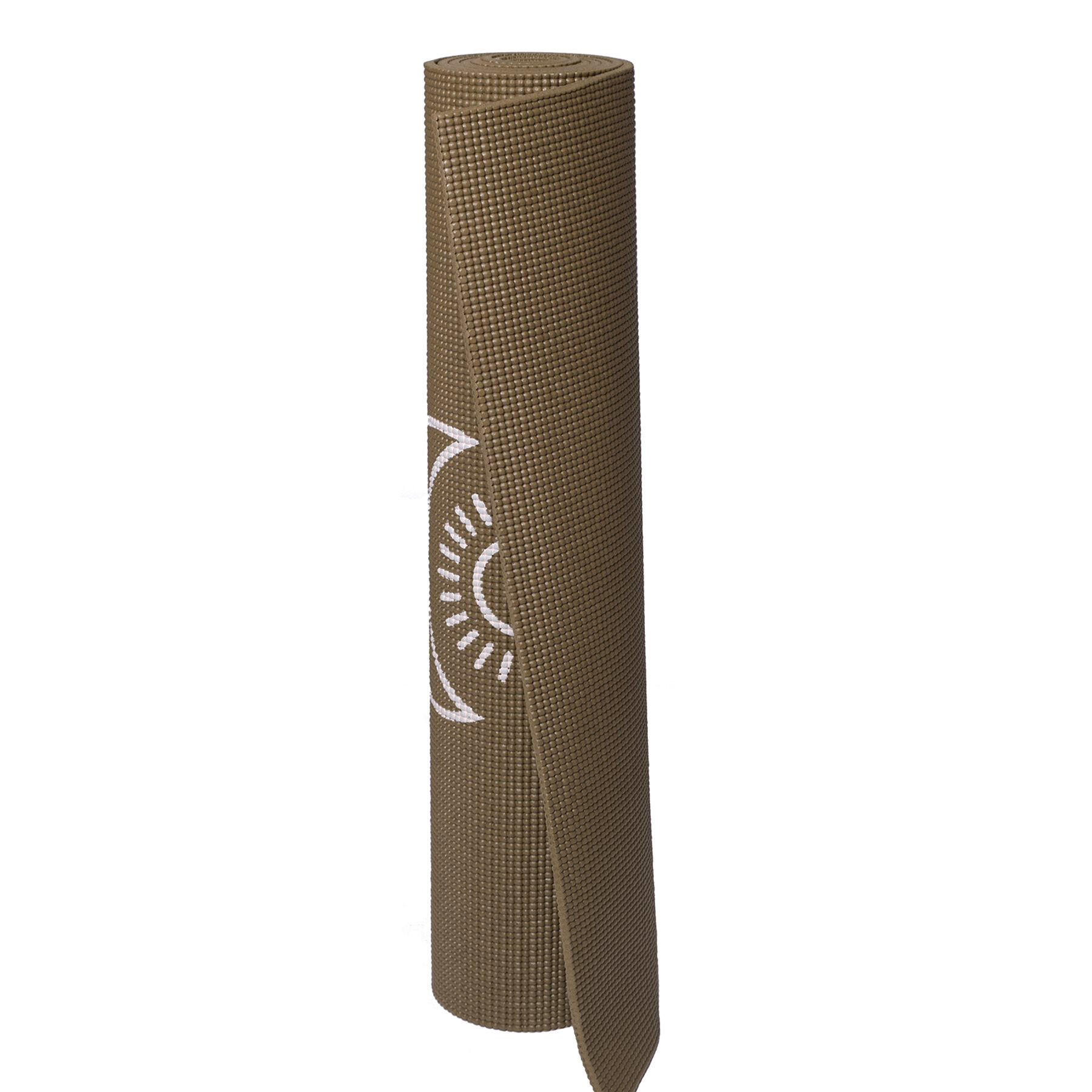 Lotus Yogamat sticky extra dik balance donkergroen 2/5
