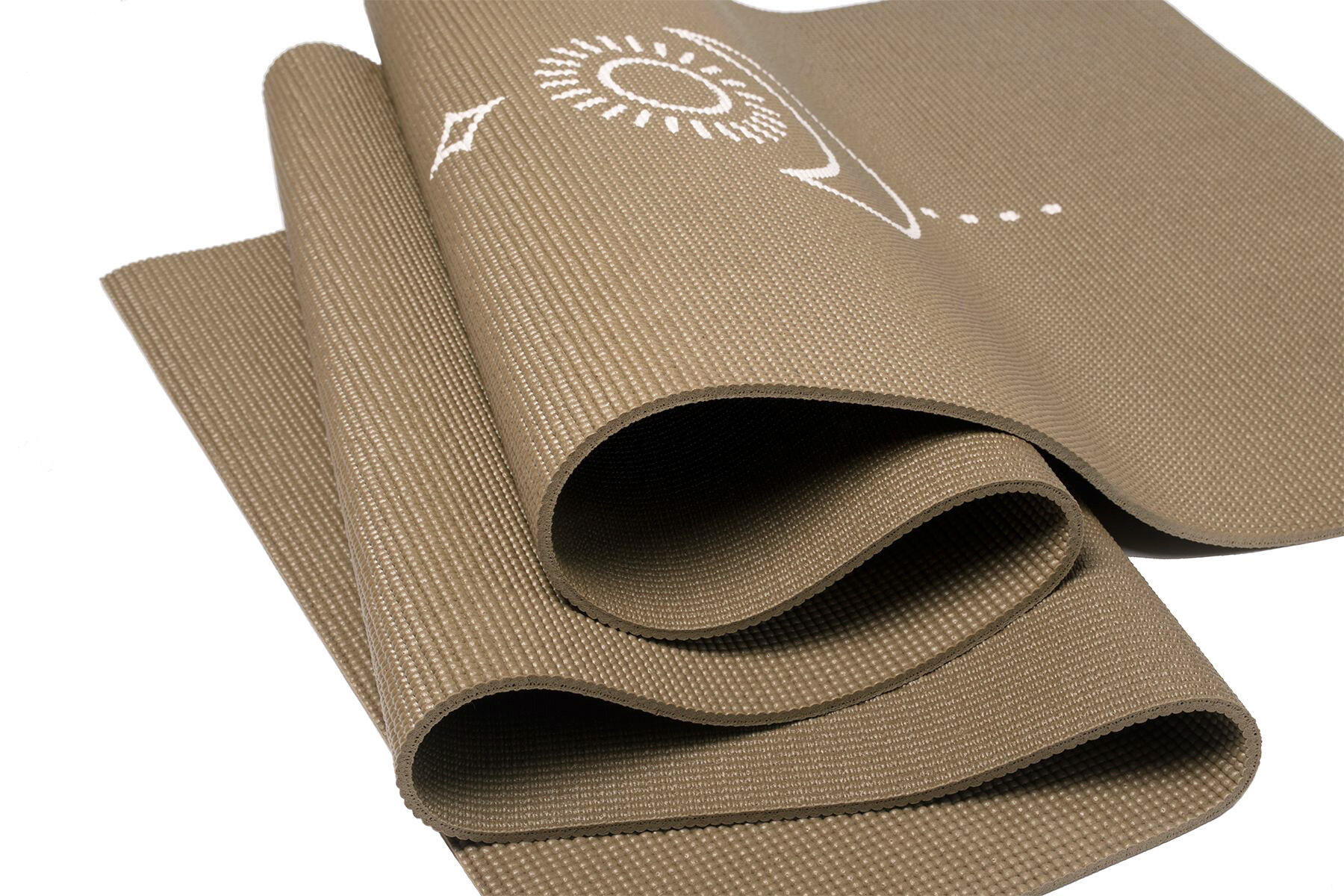 Lotus Yogamat sticky extra dik balance donkergroen 4/5