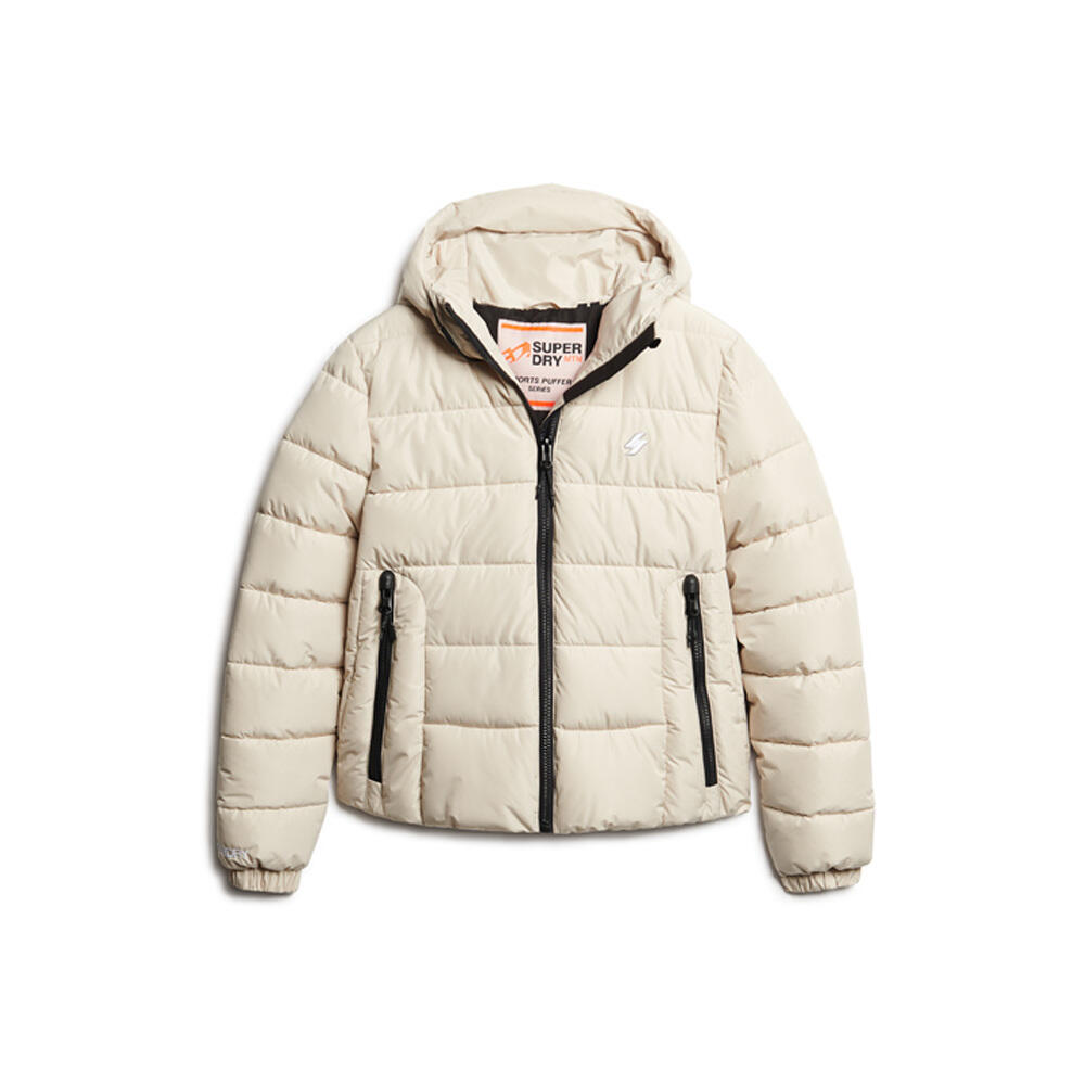 Hooded Puffer Jacket Superdry Spirit Sports