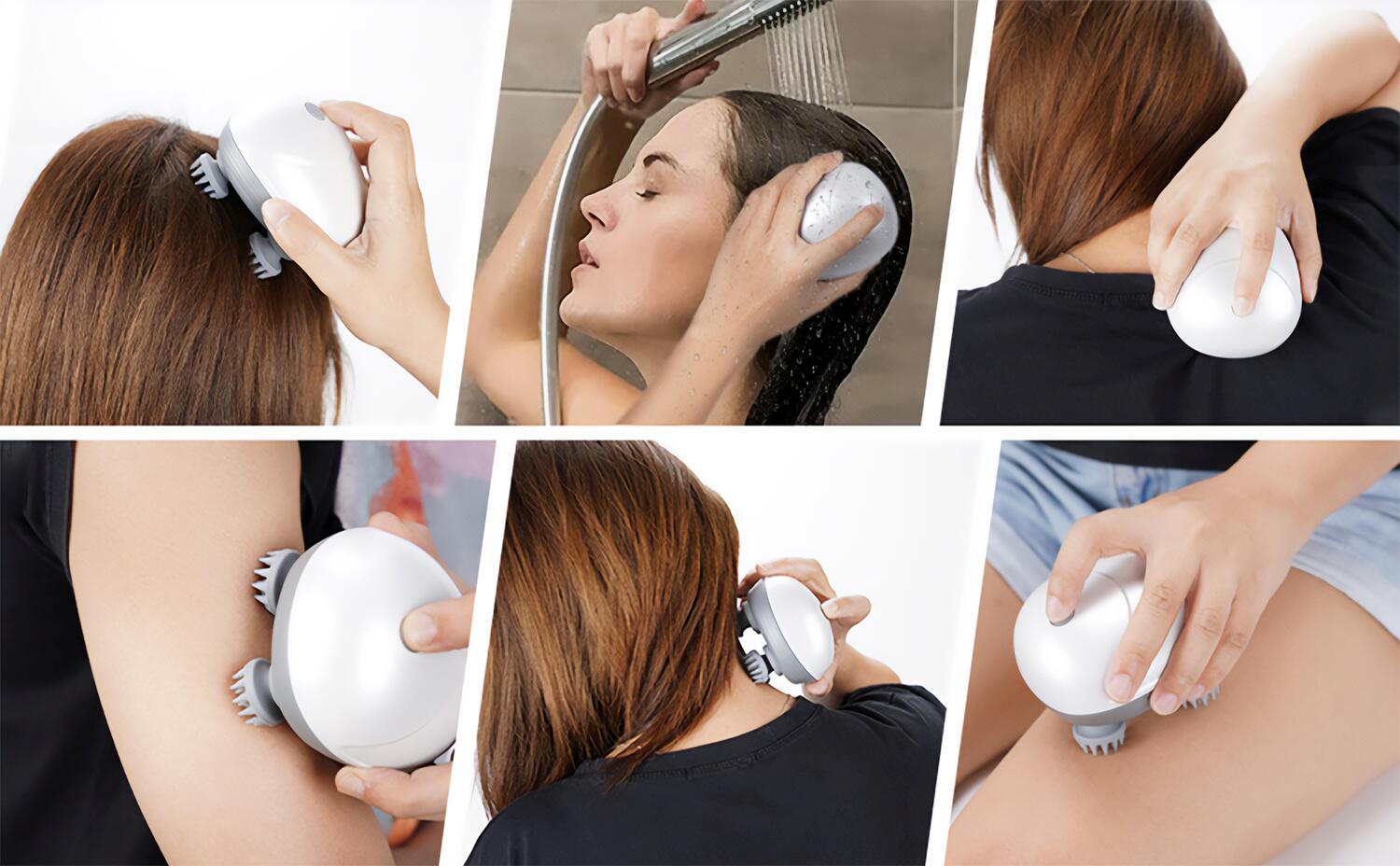 Masażer do głowy Media-Tech HEAD MASSAGER - relaks i odprężenie 2/4