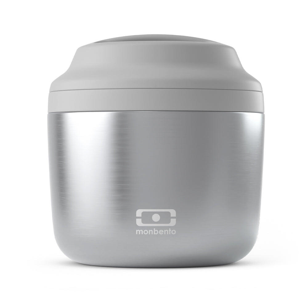 Monbento MB Element Insulated Lunch Box - Metallic Silver