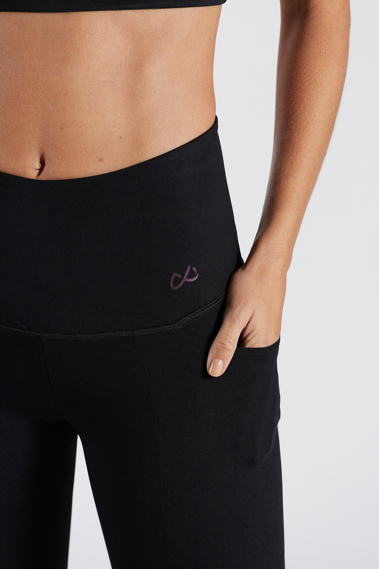 Leggings per Donna Ditchil Vanilla Nero 5/7