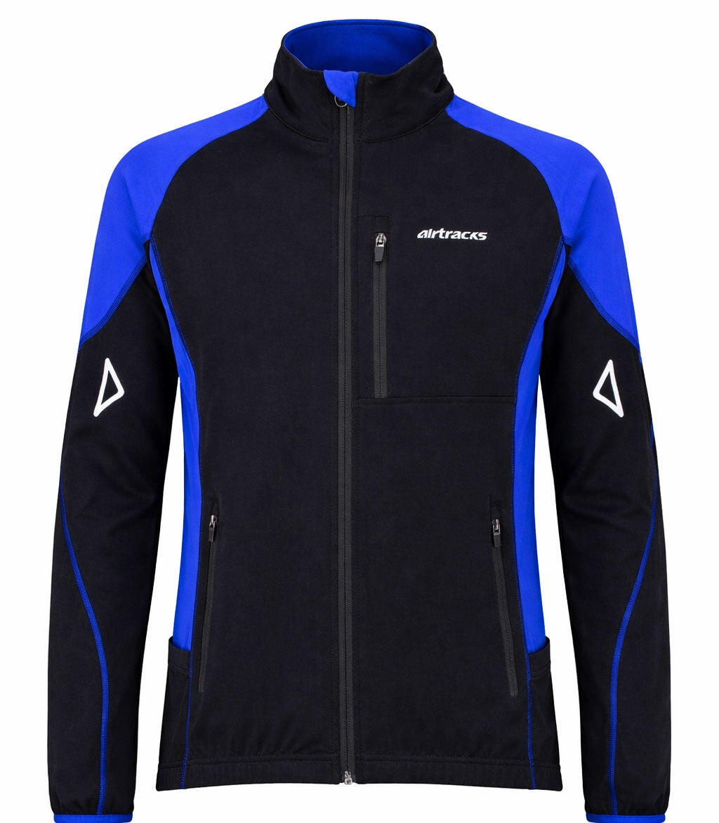 Herren Winter Thermalradtrikot Pro-T – Fahrradtrikot Langarm mit Fleece 1/4