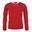 Barbati Running Maglia tehnica Dusseldorf ML maneci lungi respirabila rosie-alb