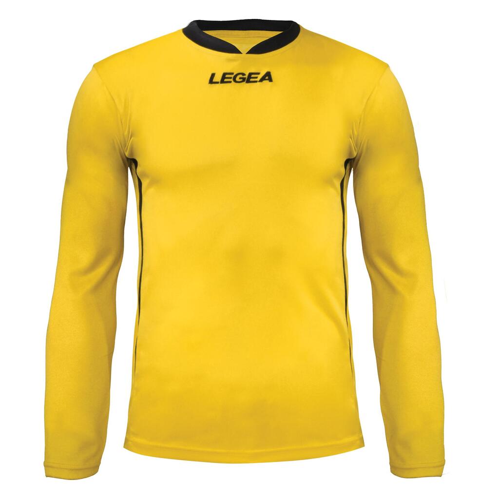 Men's Running Long Sleeve Top Dusseldorf ML Yellow-Black