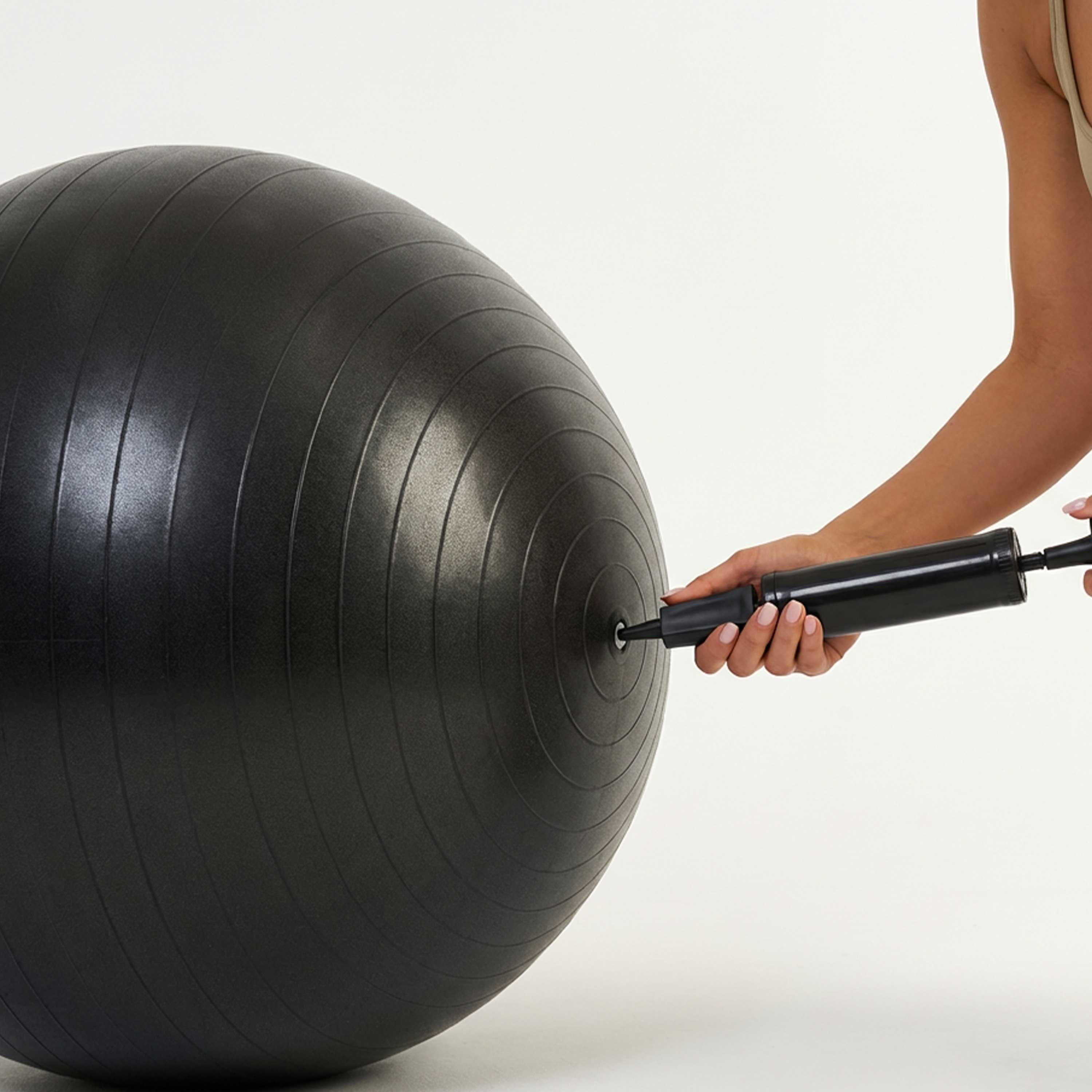 Piłka gimnastyczna fitness z pompką Fit.me 5/7