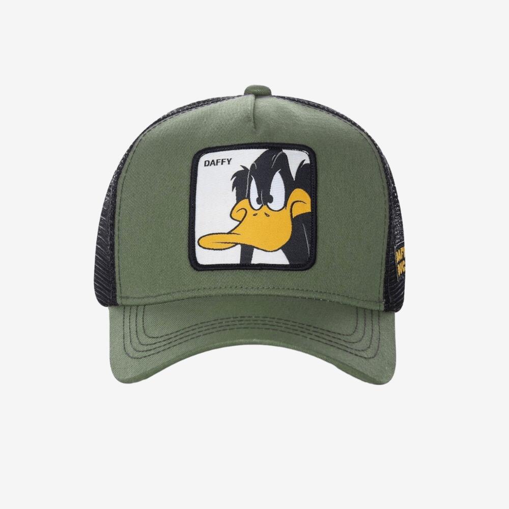 Casquette Capslab Looney Tunes Daffy Vert Kaki 7/7