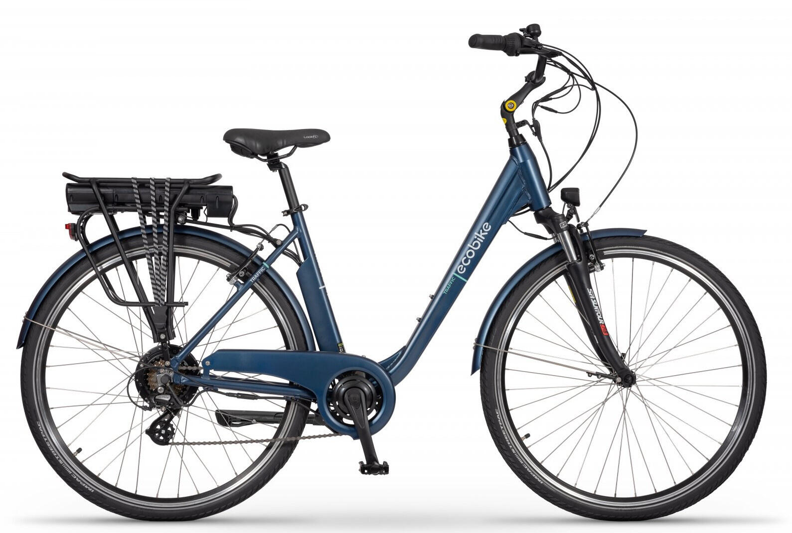 Rower elektryczny Ecobike Traffic D rama 19