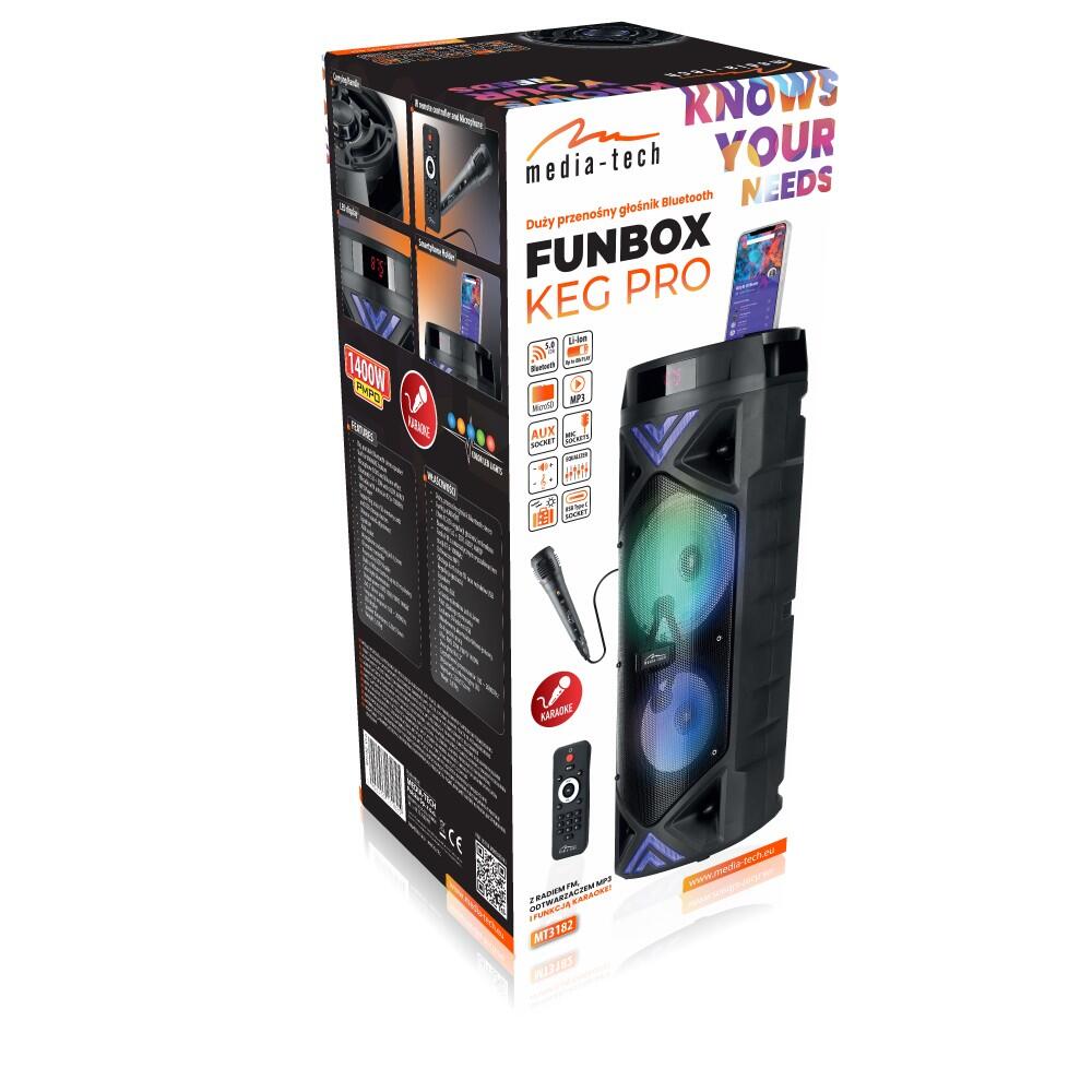 Dankzij de draagbare Bluetooth®-luidsprekers Media Tech MT3182 Bluetooth 6/6