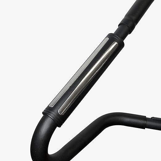 JK FITNESS Stepper Pieghevole Con Manubrio, 12 Livelli Regolabili, Salvaspazio 3/4