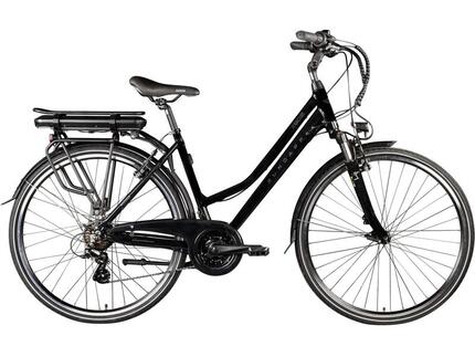 Rower elektryczny trekkingowy dla dorosłych Zundapp Z802 czarny rama 19 cali