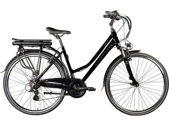 Rower elektryczny trekkingowy dla dorosłych Zundapp Z802 czarny rama 19 cali
