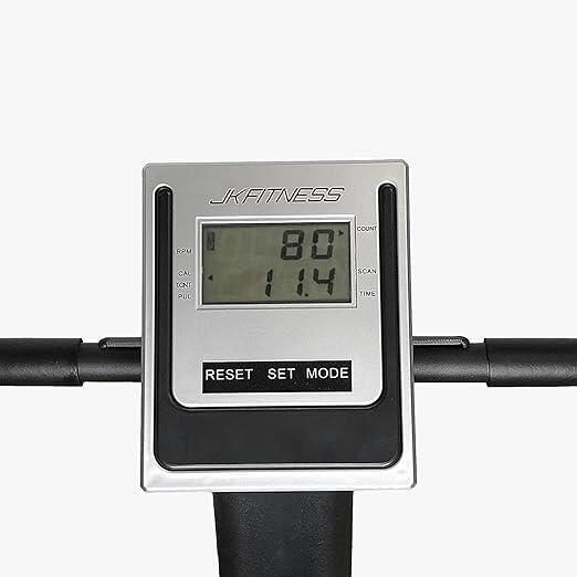 JK FITNESS Stepper Pieghevole Con Manubrio, 12 Livelli Regolabili, Salvaspazio 2/4
