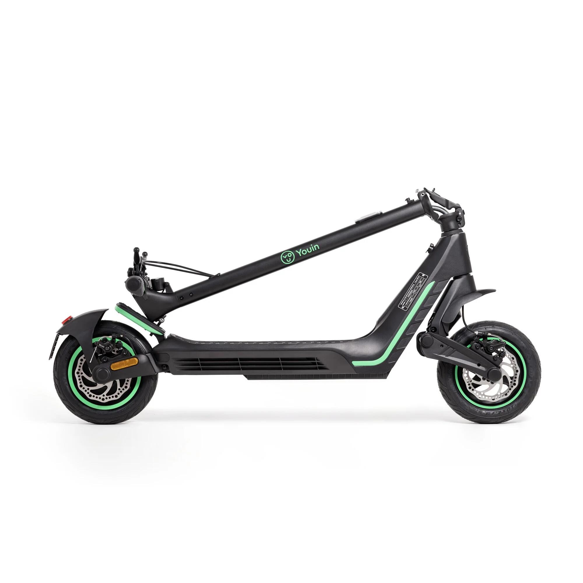 Patinete eléctrico Youin XL3 500W 45km 10" IPX4 plegable Segunda vida 3/6