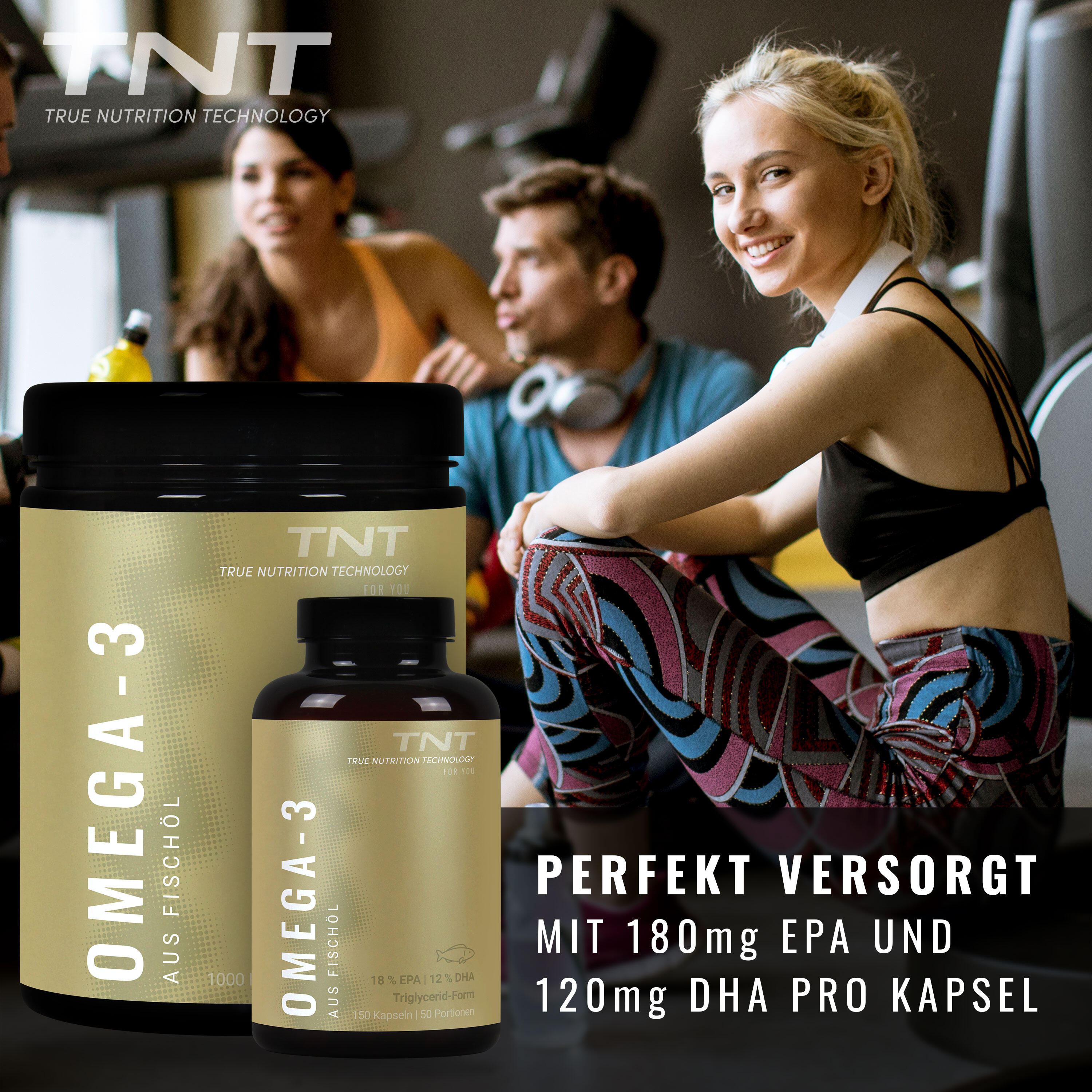 TNT Omega 3 und Vitamin D3 Sparbundle 4/7