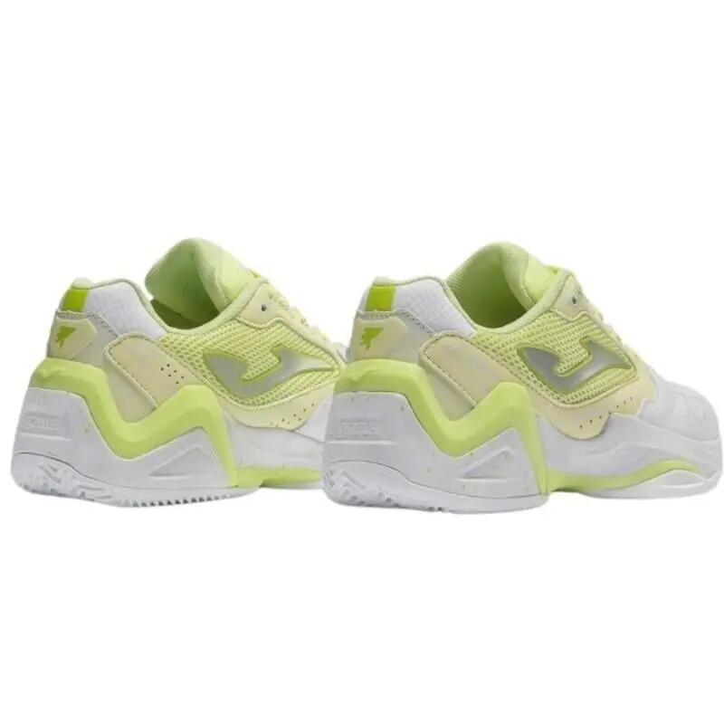 Tênis femininos Joma Set 2611 Branco Amarelo 3/5