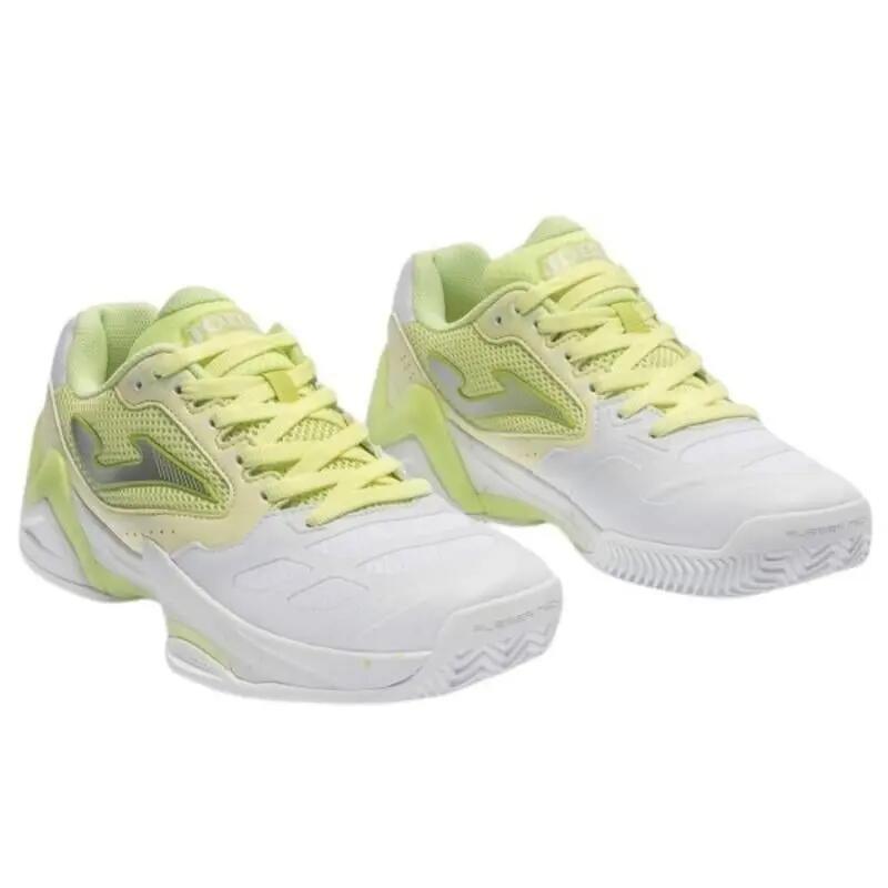 Tênis femininos Joma Set 2611 Branco Amarelo 4/5
