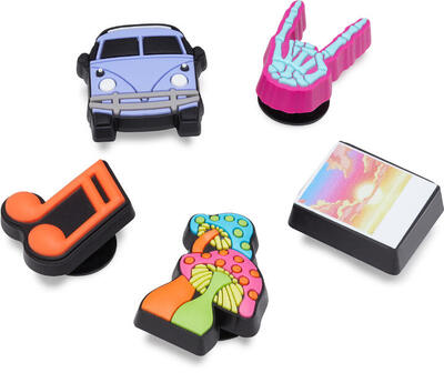 Crocs accessoires jibbitz pak van 5 funky road trip