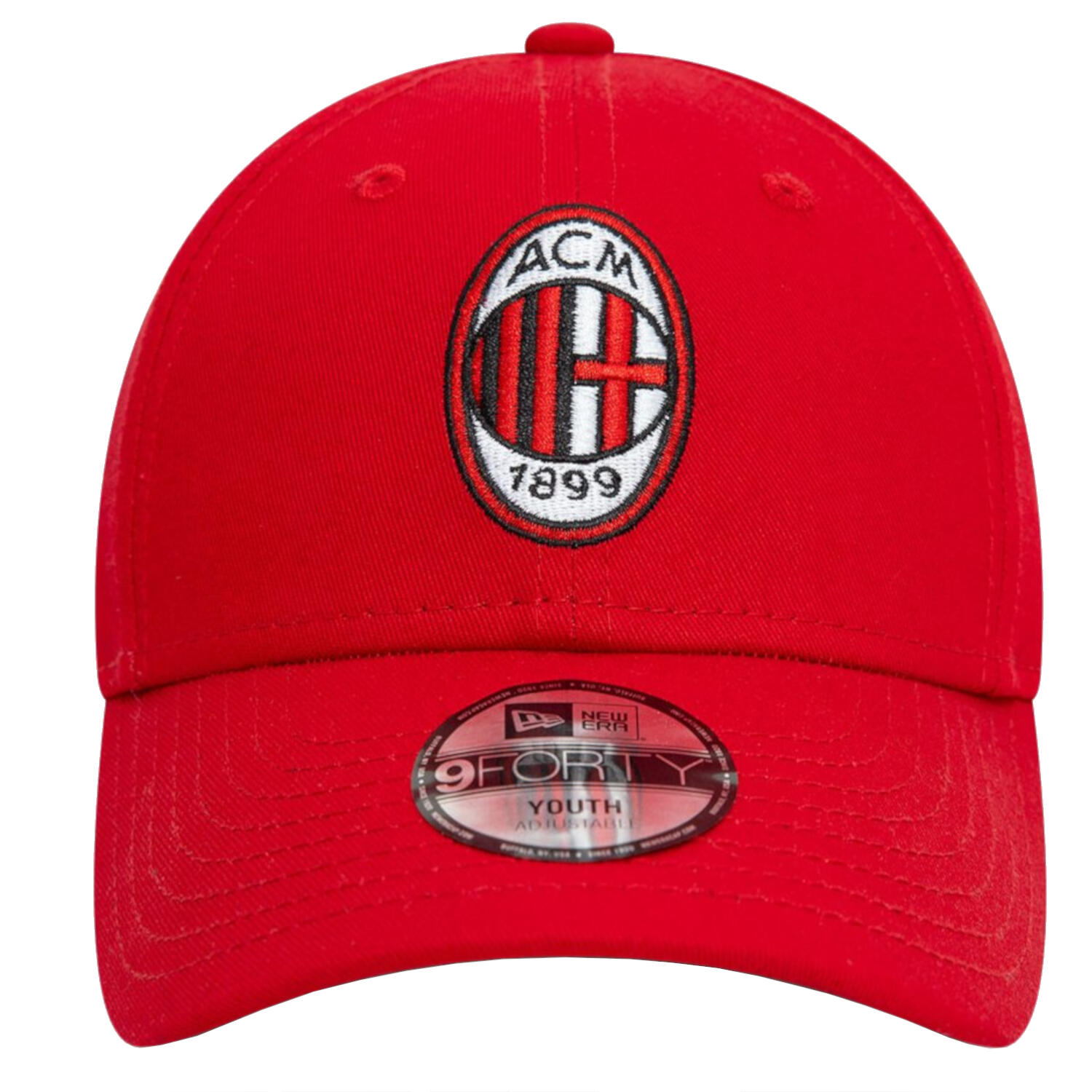 Czapka z daszkiem chłopięca Core 9Forty AC Milan Jr Cap 2/3