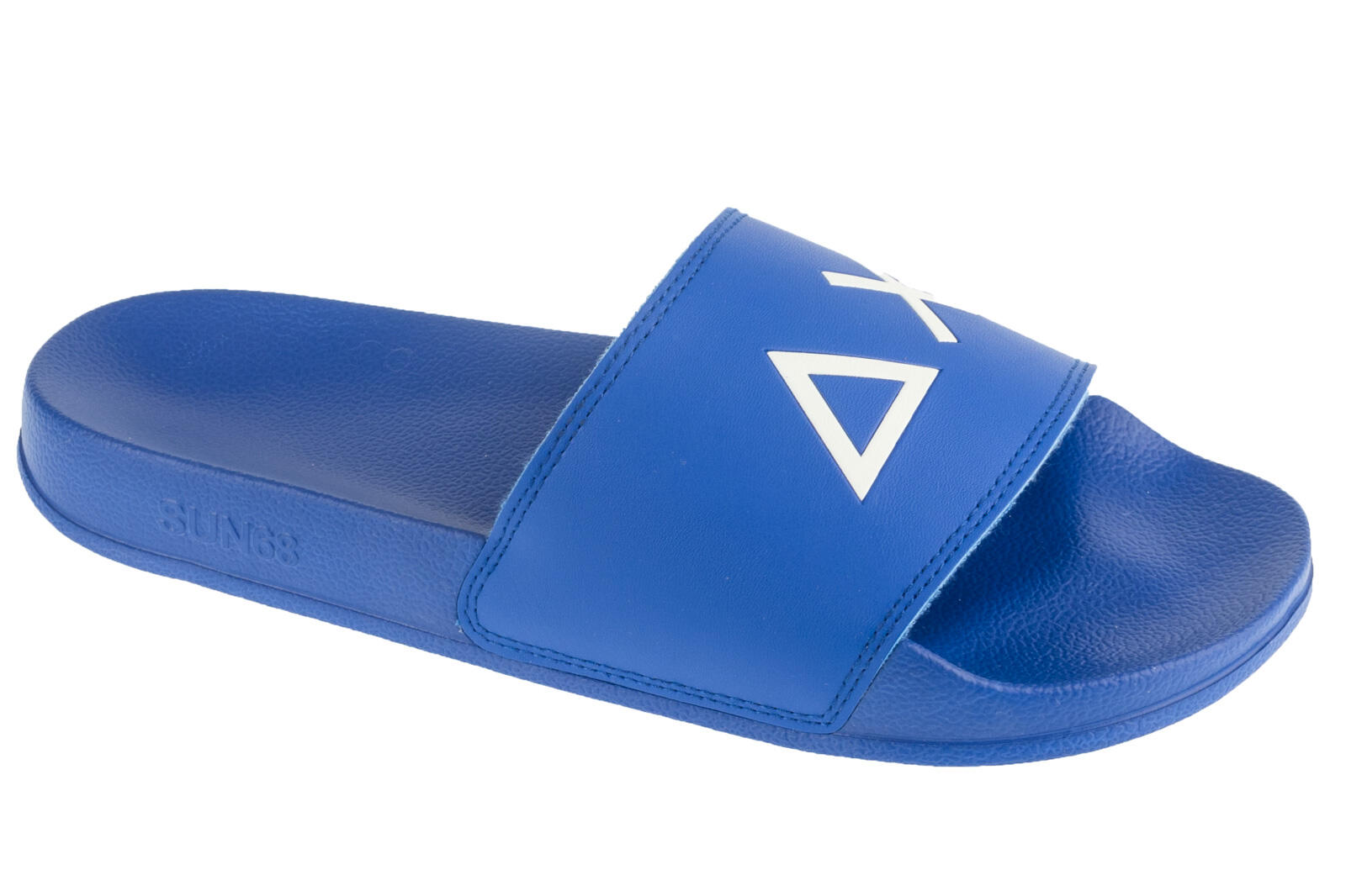 Klapki na basen męskie, Slippers Logo 1/4