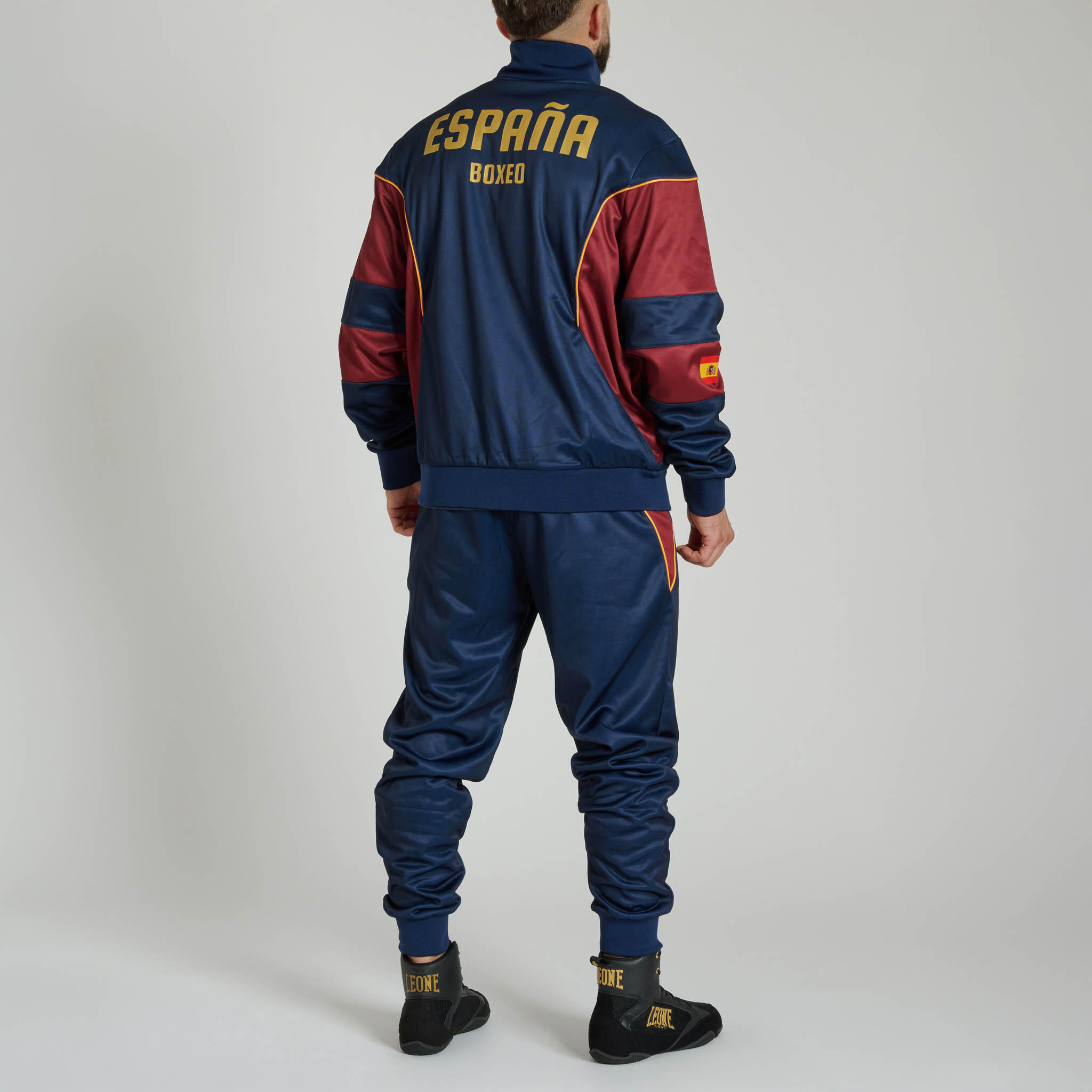 LEONE 1947 Conjunto de Treino Spain para Homem Azul e Bordô 2/3