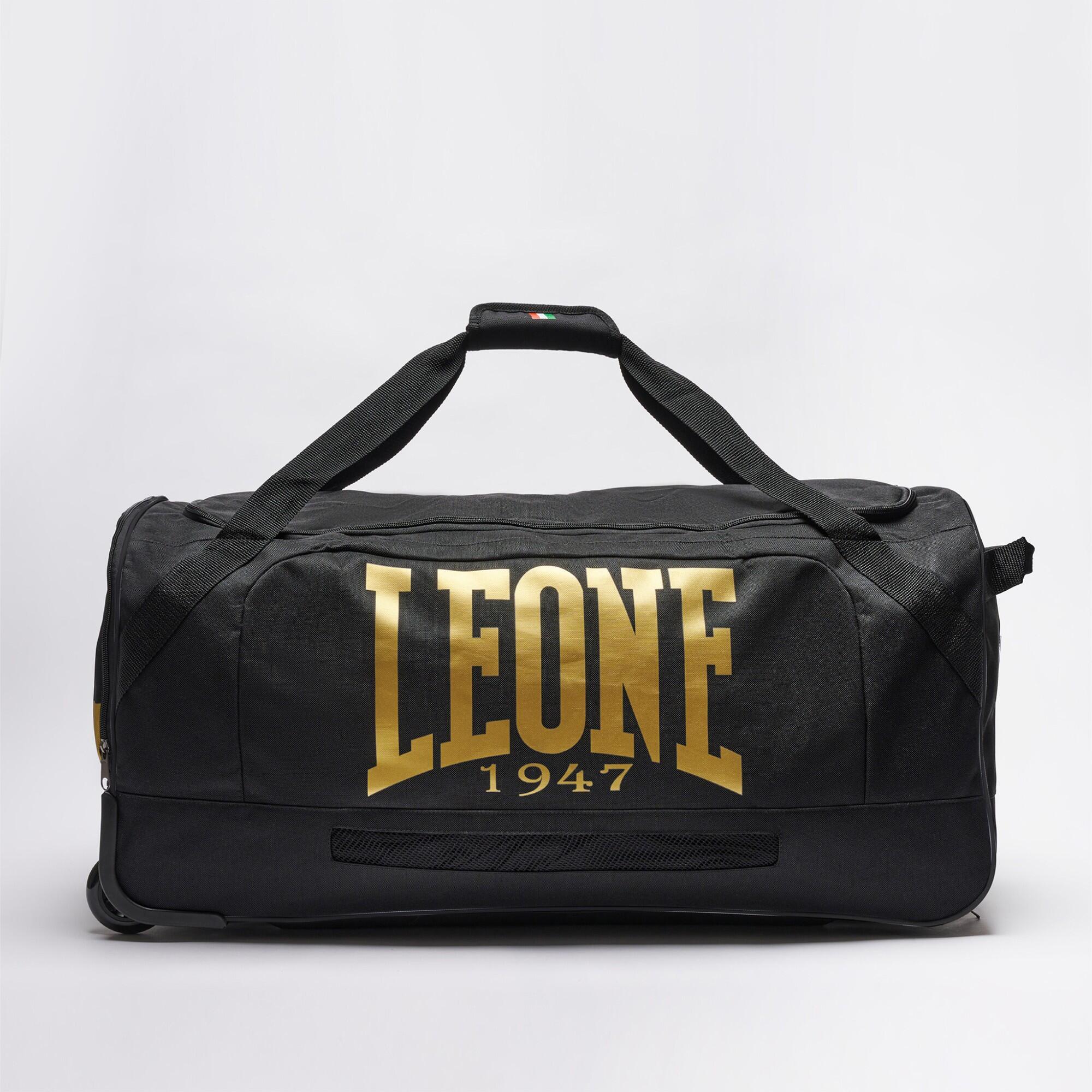 Leone1947 Trolley deportivo 90 L (+6 L) con ruedas negro 6/6