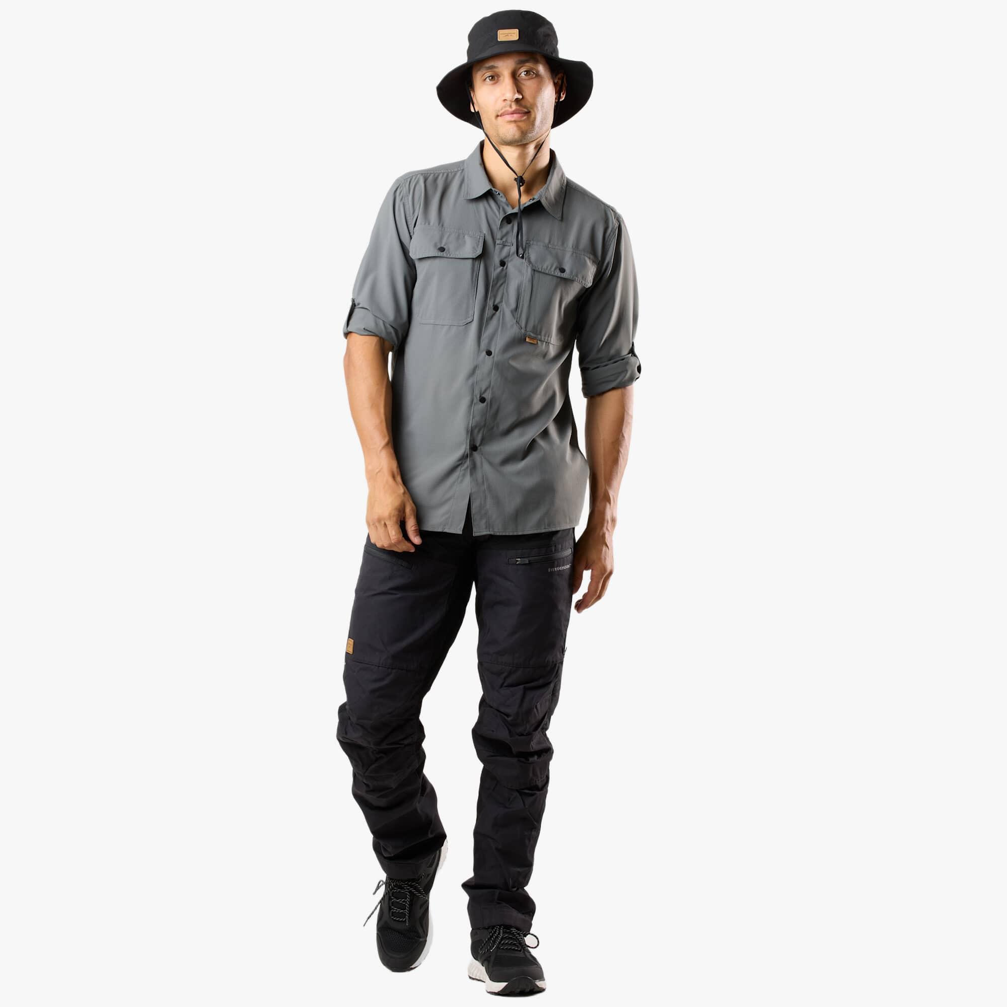 Camicia maniche lunghe da hiking da uomo Lofoten Hiking Shirt 3/7