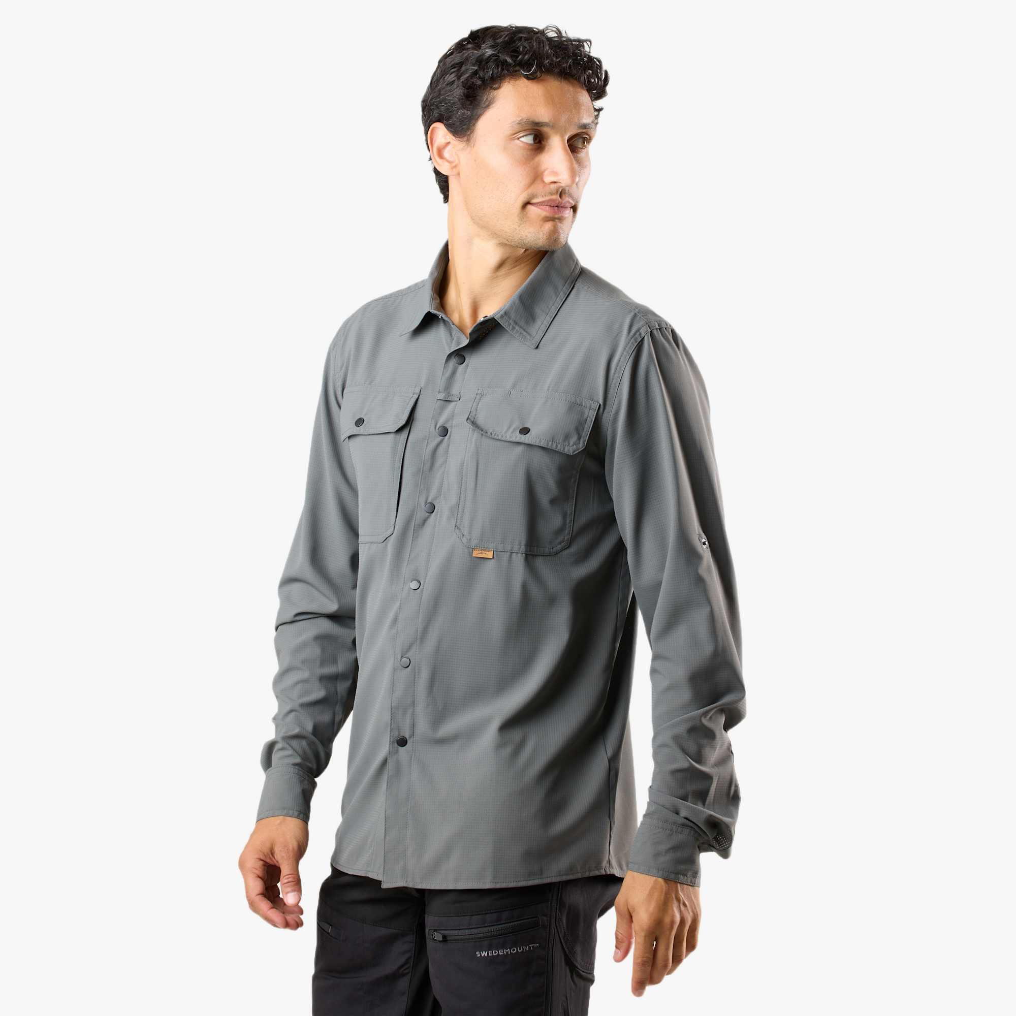 Camicia maniche lunghe da hiking da uomo Lofoten Hiking Shirt 4/7