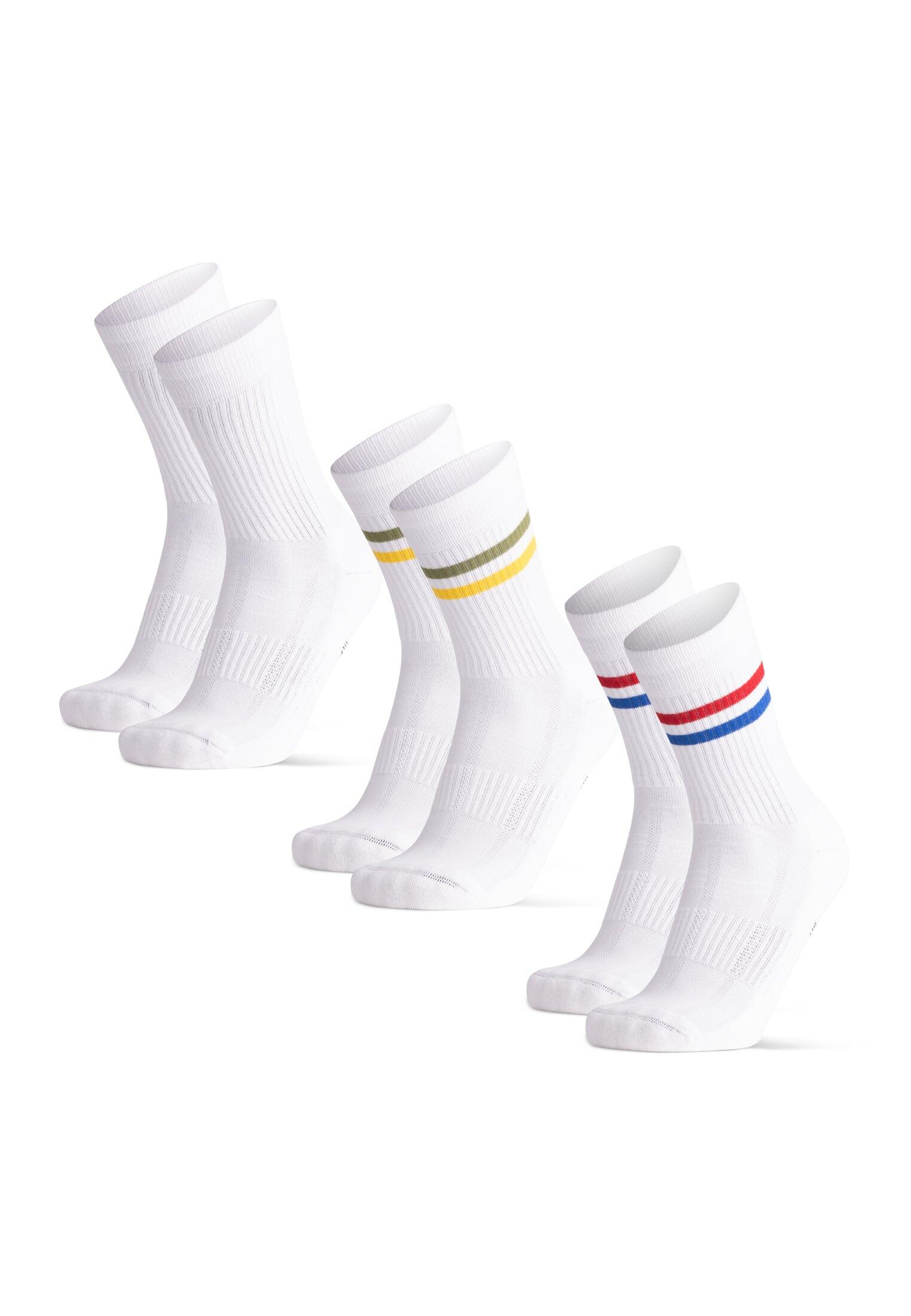 Calcetines de tenis de algodón acolchados 3 pares 2/5
