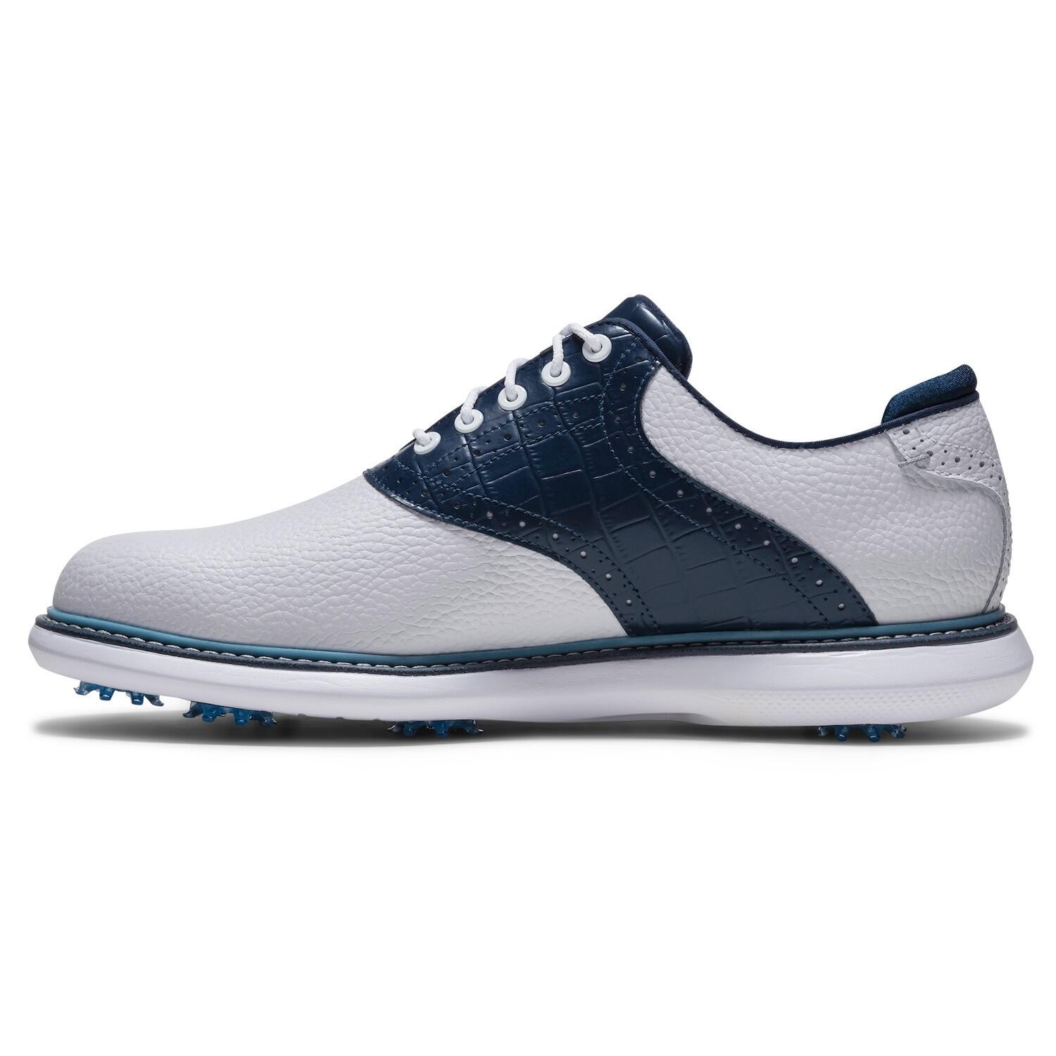 Golf schoenen FootJoy Traditions voor heren, wit 2/7