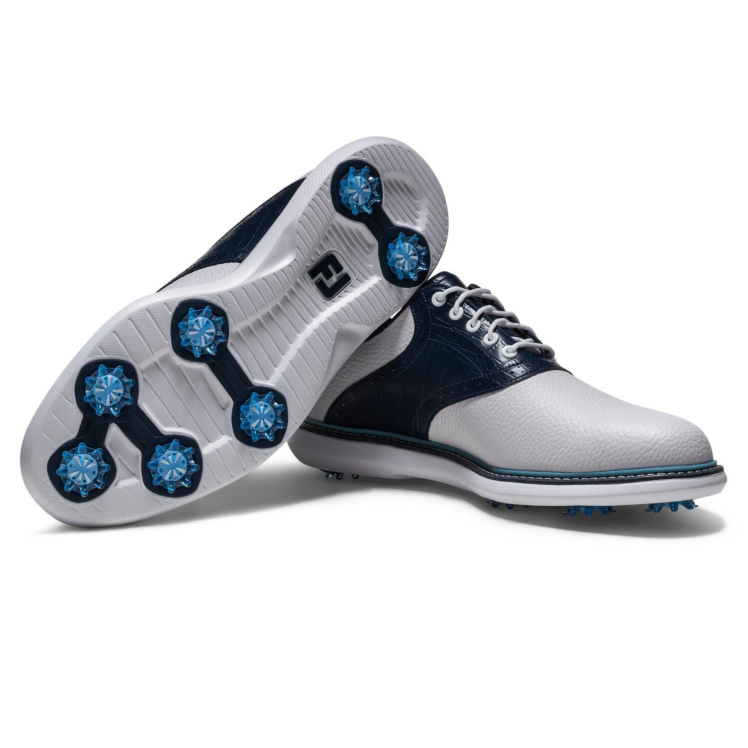 Golf schoenen FootJoy Traditions voor heren, wit 5/7