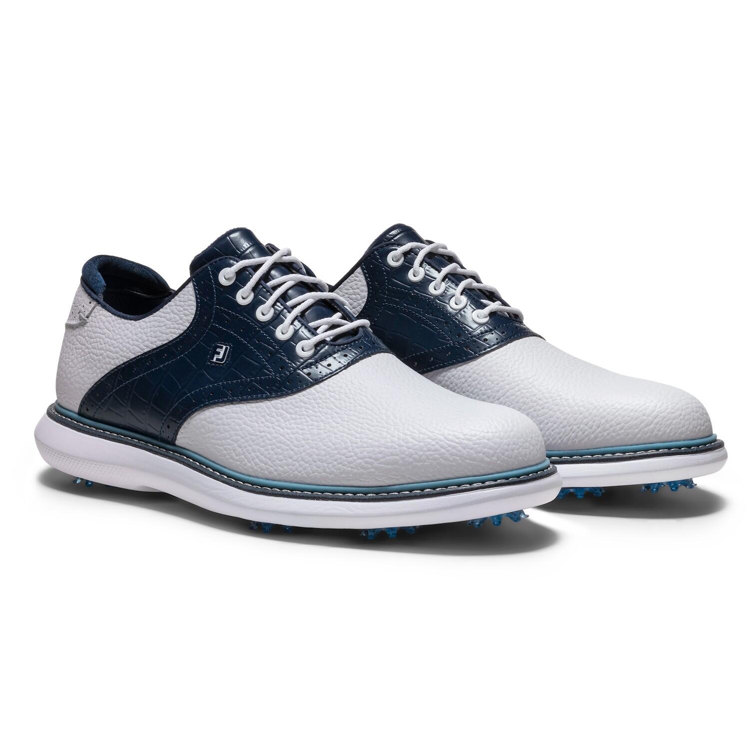 Golf schoenen FootJoy Traditions voor heren, wit 4/7