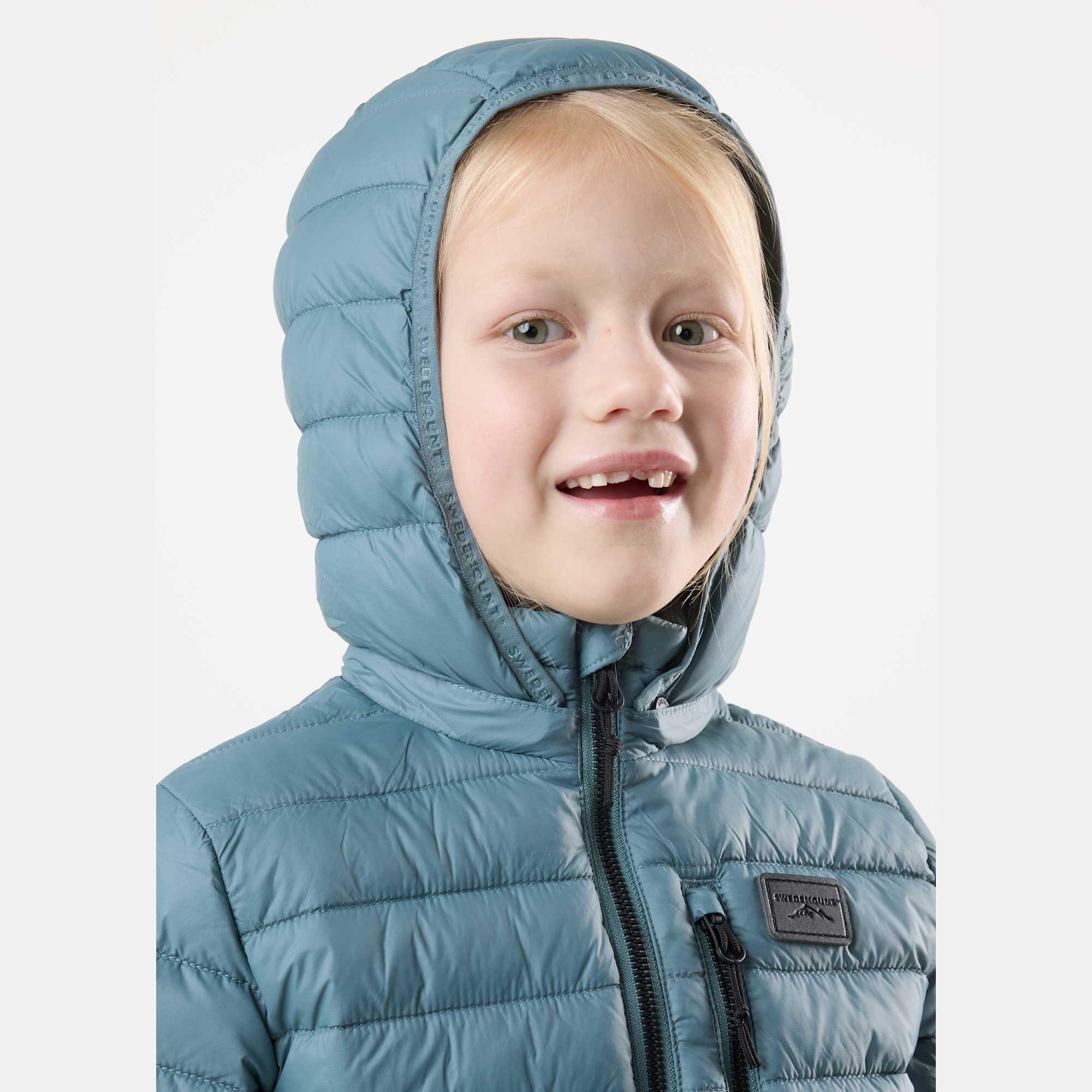 Veste junior randonnée extérieure coupe-vent déperlante Lofoten Hood 4/6