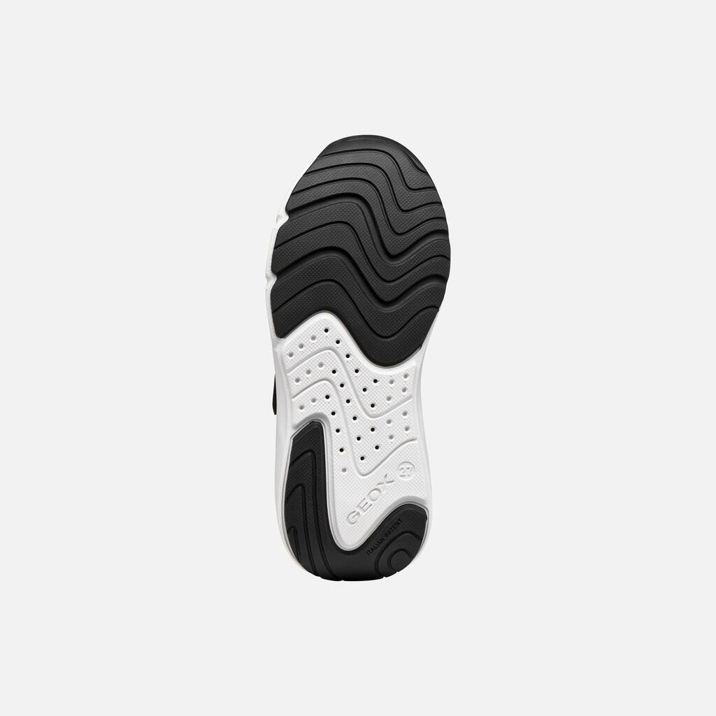 Baskets Garçon J PRO-RAN BOY Noir/Rouge 7/7