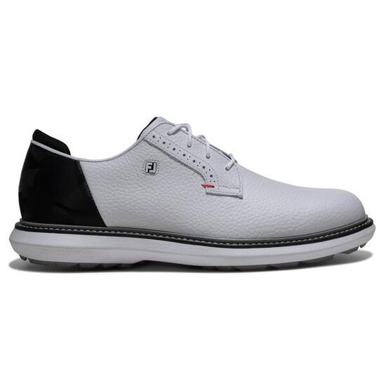 Scarpe da golf senza tacchetti Footjoy Traditions Blucher da uomo bianche