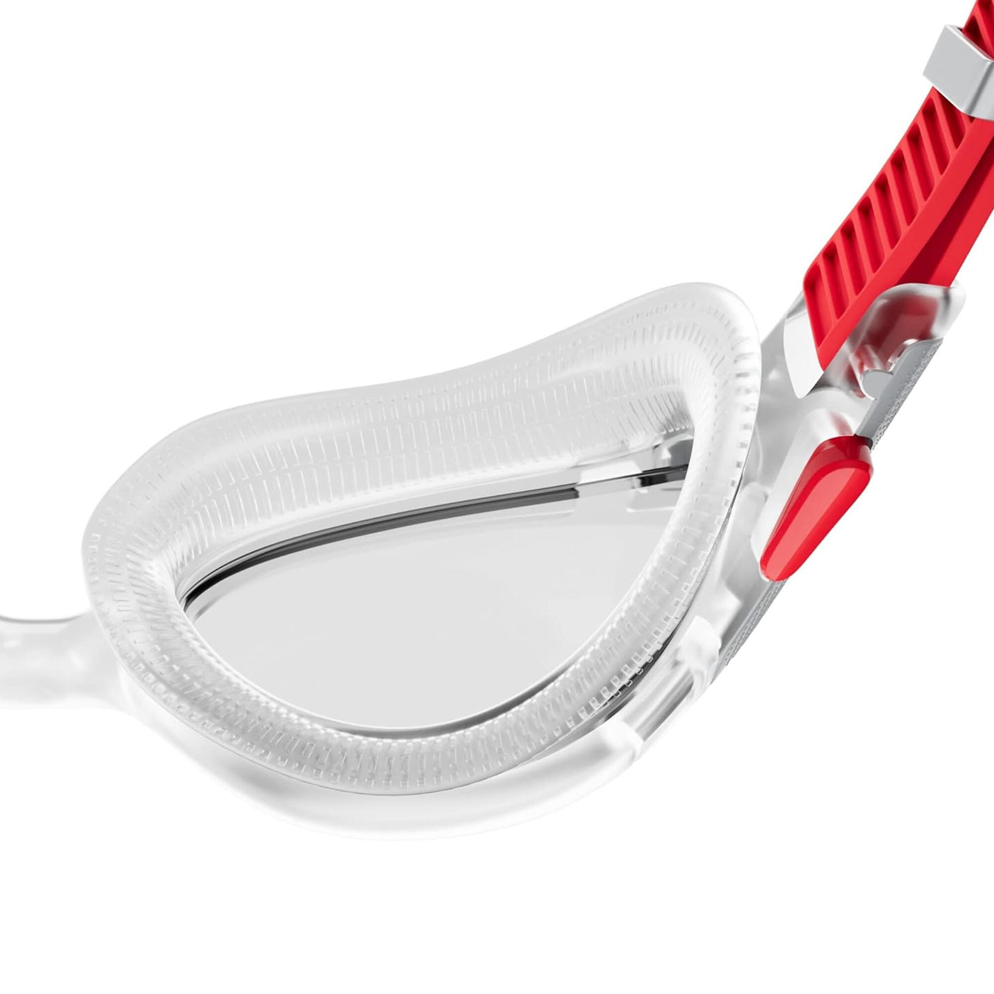 Lunettes De Natation BIOFUSE 2.0 Adulte (Rouge / Argenté / Transparent) 4/4