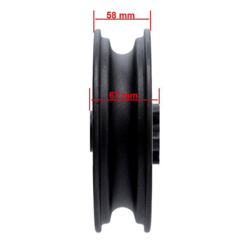 Llanta 6,5"/B50 roja para Smartgyro y Zwheel 3/5