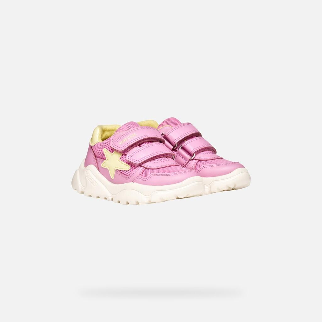 Baskets Bébé Fille CIUFCIUF BABY GIRL Rose Foncé/Jaune Clair 3/7