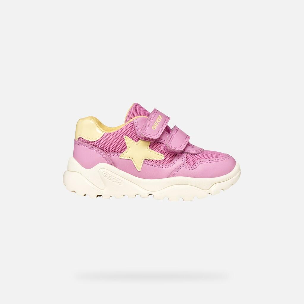 Baskets Bébé Fille CIUFCIUF BABY GIRL Rose Foncé/Jaune Clair 2/7