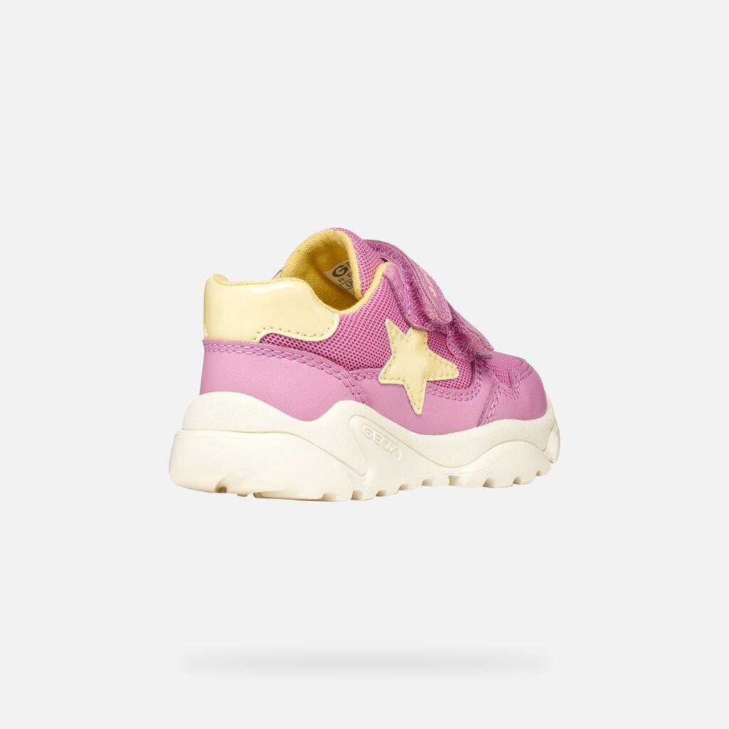 Baskets Bébé Fille CIUFCIUF BABY GIRL Rose Foncé/Jaune Clair 6/7