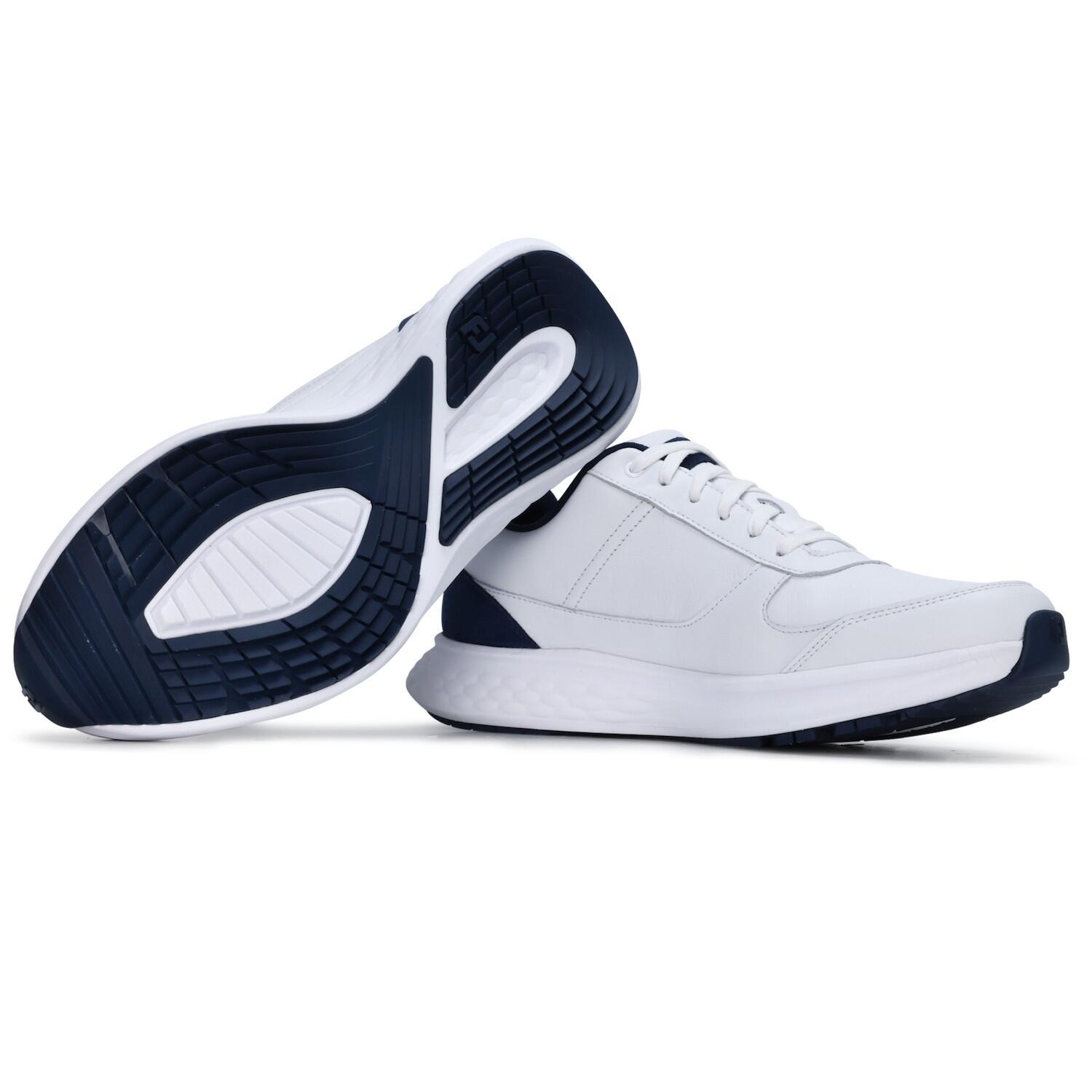Zapatos Golf Footjoy  Hampton Hombre Blanco 5/6