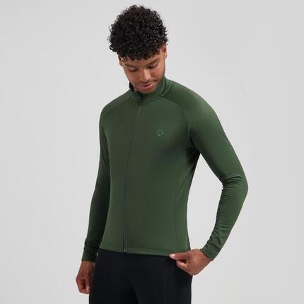 Maillot de cyclisme manches longues Homme Bleu marine Essential II