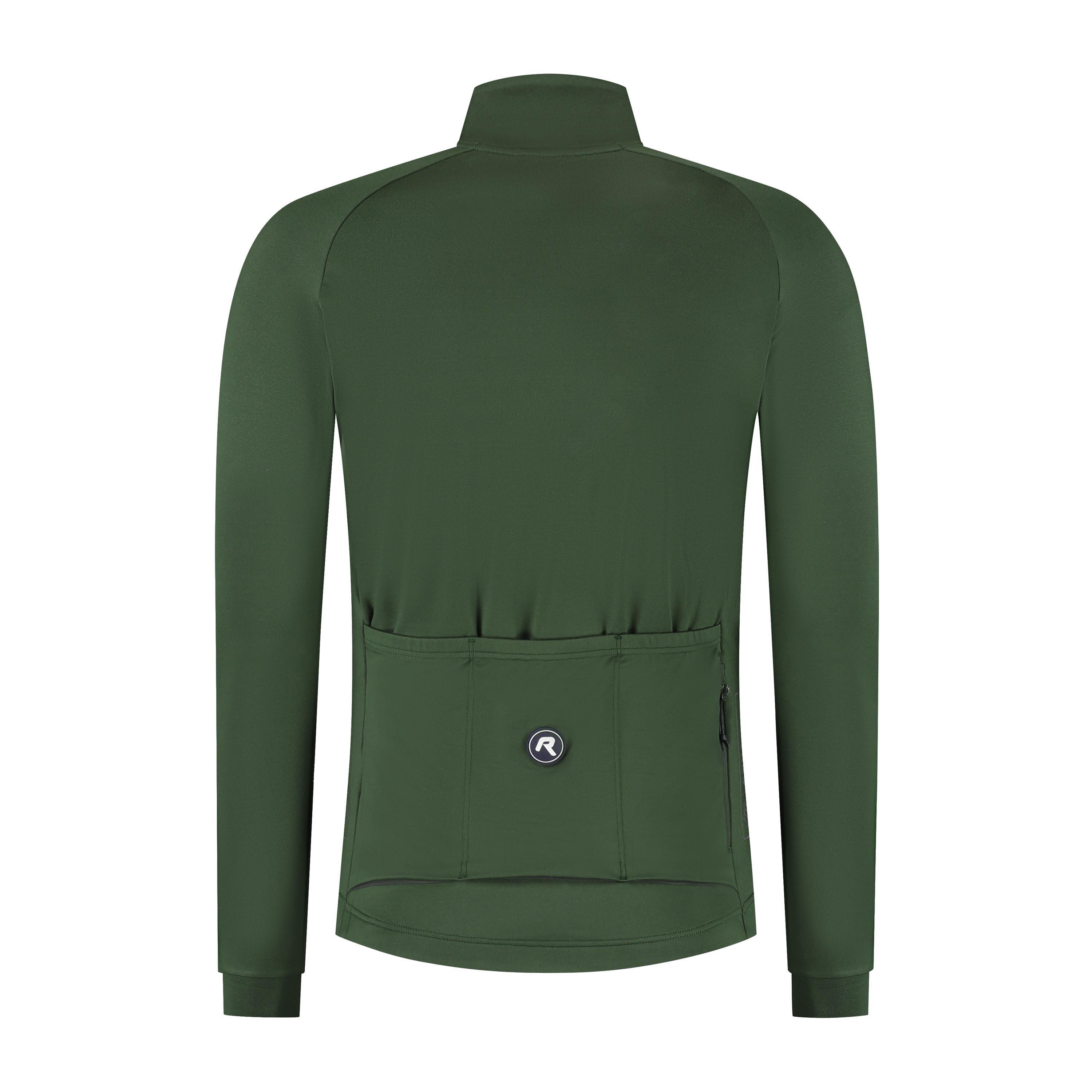 Maillot de cyclisme manches longues Homme Vert Essential II 3/7